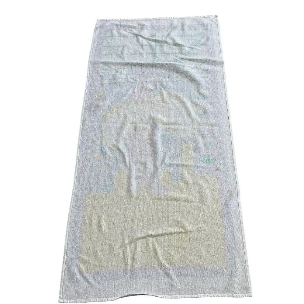Vintage Pinup Bunny Rabbit Girl Beach Pool Bath Beach Towel Marilyn Monroe Pose